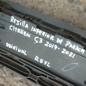 rejilla de parachoque inferior citroen c3 2017 2021 – daños