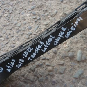 mensula soporte volksw atlas 2018 2022 traser lateral chofer daños