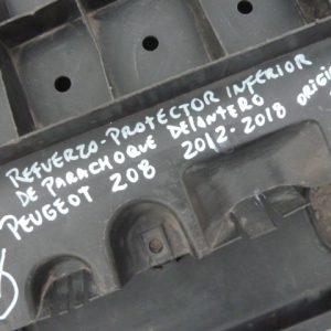 soporte protector inferior parach peugeot 208 12/18 refuerzo daños