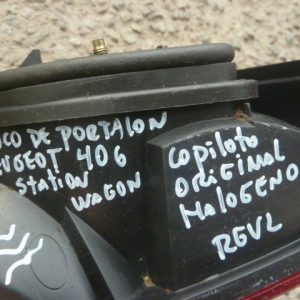 foco peugeot 406 stw station wagon 2001 2002 de portalon copiloto