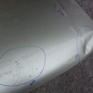 capot nissan pathfinder 1995 1999 original dañado