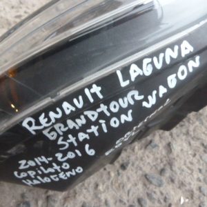 optico renault laguna grandtour station 2014 2016 copiloto – daños