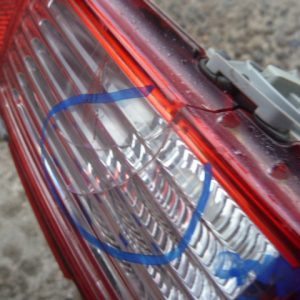 foco de parachoque kia sportage 2016 2018 trasero chofer daños