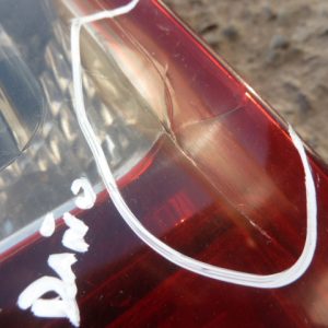 foco toyota peugeot tepee b9 2014 2018 trasero copiloto – daños