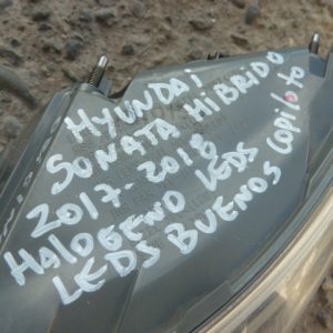 foco sonata hibrido 2017 2018 trasero copiloto halog/leds – daños