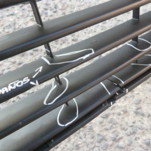 Rejilla de parachoque suzuki dzire 2016 2017 – daños