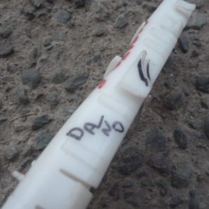 Mensula soporte kia cerato 5 2011 2013 trasera chofer daños