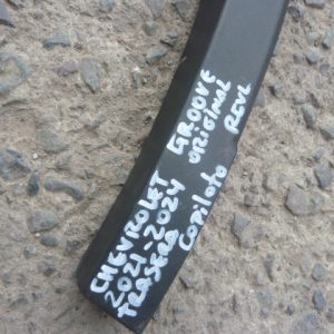 moldura paso rueda groove 2021 2024 trasera copiloto daños