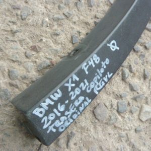 moldura paso rueda bmw x1 f48 2016 2021 trasera copiloto daños