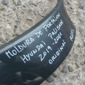 moldura de portalon hyundai palisade 2019 2021 – daños