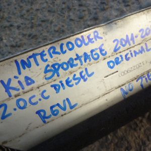 Radiador intercooler sportage 2.0 diesel 2011 2014 (no pierde)