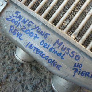 Radiador intercooler ssangyong musso 2001 2007 (no pierde)