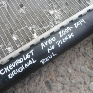 Radiador de agua motor chevrolet aveo 2009 2014 (no pierde)