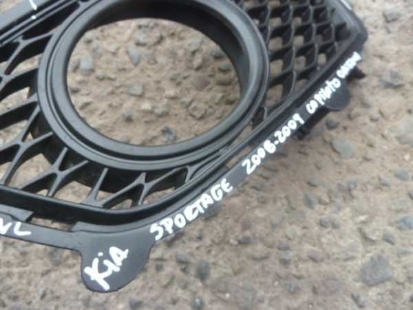 moldura bisel tapa parach kia sportage 2008 2009  copiloto daños - Imagen 3