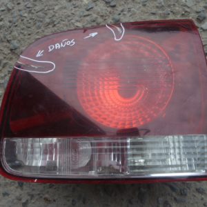 foco vw touareg 2008 2009 trasero de portalon copiloto – daños