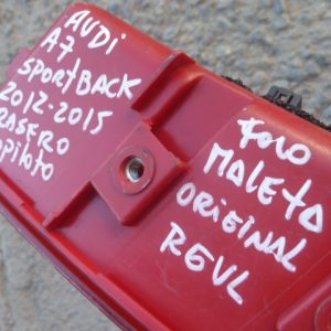foco audi a7 sportback 2011 2015 tras de maleta copiloto – daños