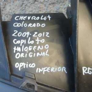optico chevrolet colorado 2009 2010 2011 2012 copiloto