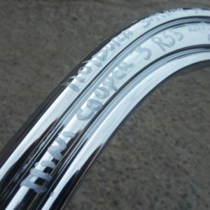 moldura bisel cromado de mascara mini cooper s r53 2003 2006