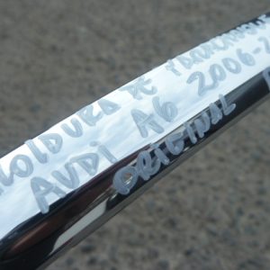 moldura bisel cromado de parachoque audi a6 2006 2009 copiloto