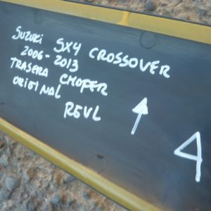 moldura sx4 crossover 2006 2013 de puerta trasera chofer