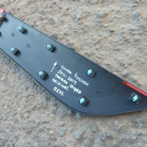 moldura hyundai tucson 2011 2014 de puerta trasera copiloto