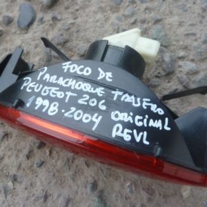 foco peugeot 206 1998 2004 de parachoque trasero