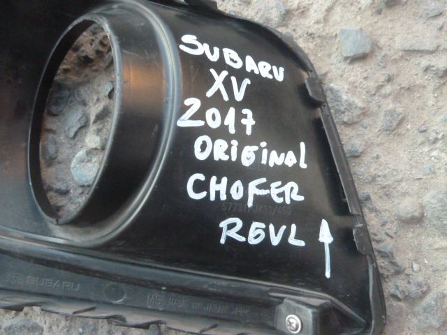 moldura bisel tapa de parachoque subaru xv 2017 - chofer - Imagen 2