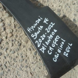 moldura hyundai santa fe 2020 2022 tapabarro delantera chofer daños