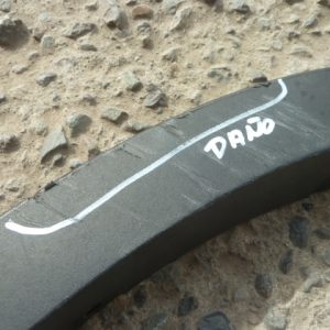 moldura bmw x3 2018 2022 costado trasera chofer – daños