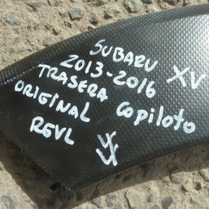 moldura subaru xv 2013 2016 costado trasera copiloto