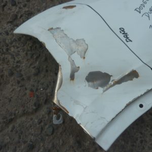 tapabarro dodge durango 2012 2023 delantero chofer dañado