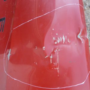 portalon ford ranger t6 2014 2020 tapa píck up – abollado daños