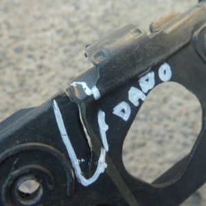 Mensula soporte opel corsa d 2010 2013 delant copiloto daños