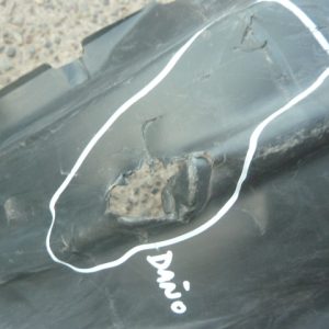 Guardafango mazda 3 2014 2018 delantero copiloto daños