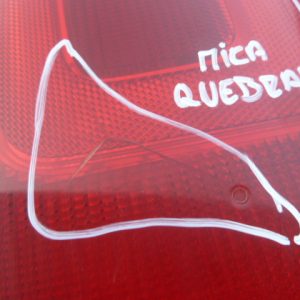 foco volkswagen amarok 2010 2016 trasero chofer daños