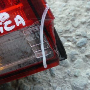 foco volkswagen golf a7 mk7 2015 2017 hlgno trasero chofer daños