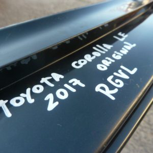 mascara toyota corolla le 2016 2017 mascara – daños