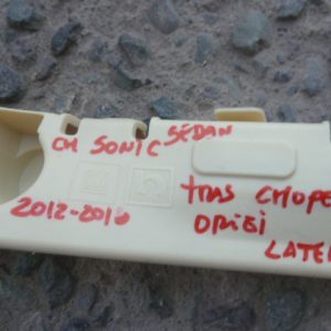 Mensula soporte sonic 2012 2016 trasera chofer completa