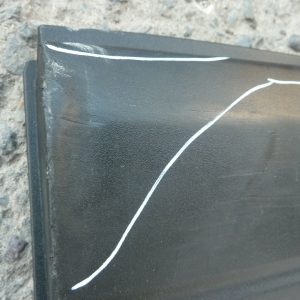 moldura ford bronco 2022 2023 2024 trasera chofer daños