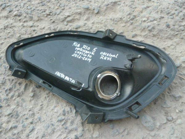 moldura tapa bisel neblinero kia rio 5 2012 2014 copiloto daños - Imagen 3