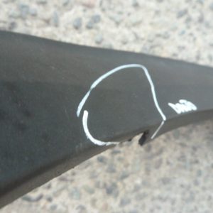 moldura peugeot 2008 p24 2022 2024 trasera copiloto daños