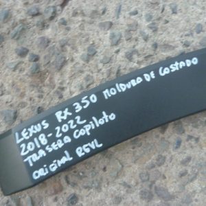 moldura lexus rx350 2018 2020 2021 2022 trasera copiloto