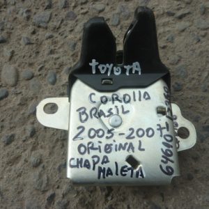 Chapa de maleta corolla brasil 2005 2007 maletero