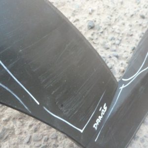 moldura mazda cx3 2016 2020 puerta trasera copiloto daños