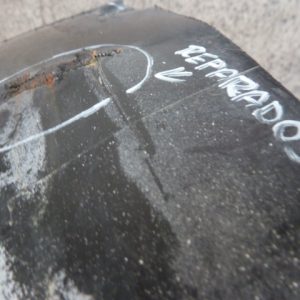 Guardafango volkswagen amarok 2010 2019 delant copiloto daños