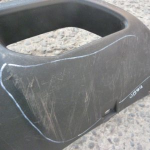 moldura tiggo 4 2017 2019 inferior parachoque delantero daños