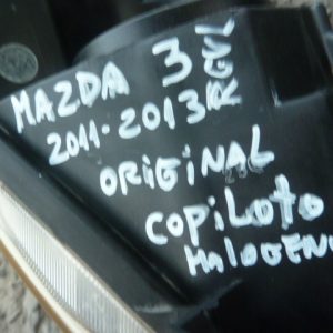 optico mazda 3 2011 2012 2013 halógeno copiloto – daños