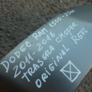 moldura tapabarro dodge ram 1500 2500 11-15 trasera chofer daño