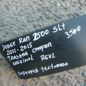 moldura tapabarro dodge ram1500 2500 3500 2011-15 tras chofer