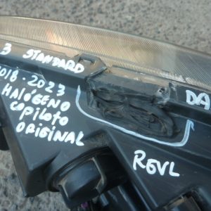 optico mg3 mg 3 2018 2023 copiloto halogeno daños